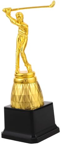 SUPVOX Coppa da Biliardo in Plastica Premio in Oro Statua del Giocatore in Premi da Biliardo Accessori per Feste Tornei e Competizioni