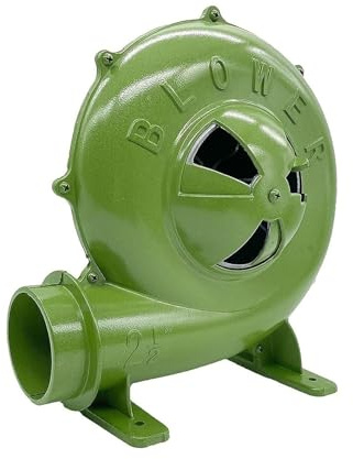 JOUFNING Outdoor Electric Blacksmith Forge Blower, 110V/220V Centrifugal Barbecues Blower, Commercial Air Popcorn Fan, BBQ Or Coal Tool, Heavy Duty Bounce House(150W)