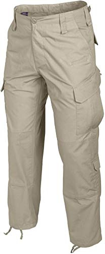 Helikon-Tex - Pantaloni per CPU Combat Patrol, in cotone Ripstop, cachi, XL/Long