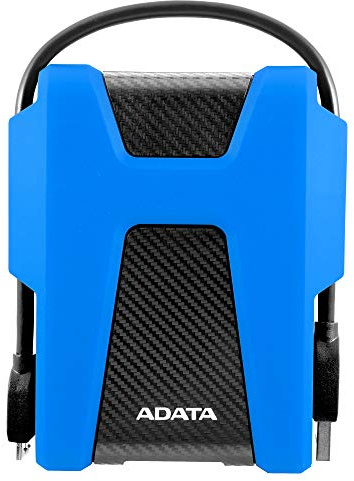 ADATA HD680 External Hard Drive 1000GB Blue - External Hard Drives (1000GB, 3.5, 3.0 (3.1 Gen 1), Blue)