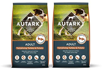 Autarky Turkey & Potato Dog Food 2 x 12kg (24Kg)