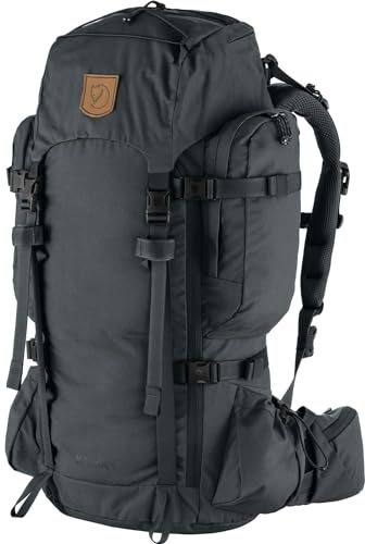Fjällräven Unisex Kajka 55 S/M Rucksack, Coal Black, One Size
