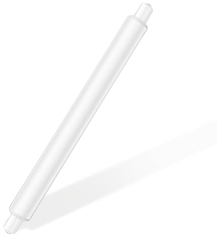 1 Pack 6W S15s LED Light Bulbs 284mm, Natural White 4000K LED S15 Strip Tube Light Bulb 60W S15 Shaver Bulb Replacement, T25 Tubular Lamp for Mirror, Bathroom, Cabinet, Non-Dimmable