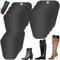 MININUSI 12 PCS Embauchoirs à Bottes, Support de Bottes Hautes Embauchoir de Chaussure en Plastique Boot Shaper Shaper de Botte, Inserts de Botte Hauts pour Femmes et Hommes (14/12/16 Pouces, Noir)