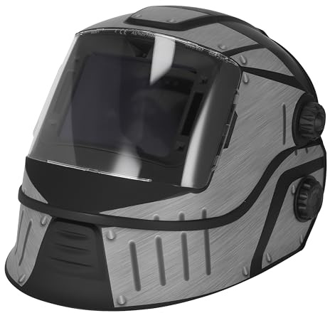 Sealey PWH603 Auto Darkening Solar Powered True Colour Flip Up Welding Helmet - Shade 9-13, one Size