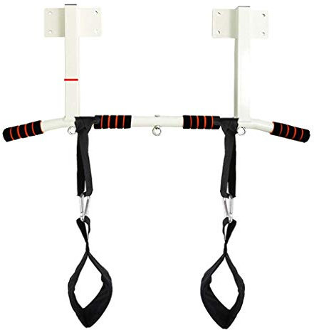 XCSCUK Klimmzugstange, Klimmzugstange zur Wandmontage, Reckstange für Fitnessübungen, geeignet für Heim-Fitnessstudio, Garage