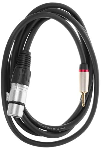 ibasenice Mini-xlr-buchse-trs-stecker-kabel Stereo-audiokabel Für Soundsysteme Adapter Für Audiogeräte Anschluss Kompakt Und Tragbar