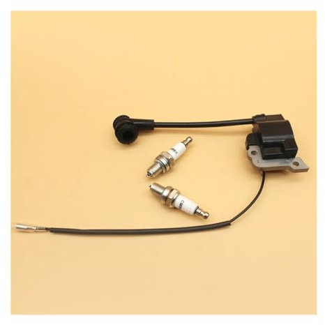 Bobine D'allumage Bobine Allumage Module De Bobine D'allumage Bougie D'allumage pour GX35 UMK435 Moteur 4 Temps Tondeuse À Gazon Débroussailleuse