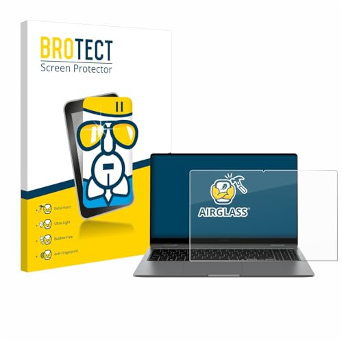 BROTECT Schutzglas für Samsung Galaxy Book5 360 15.6 | Transparenter Displayschutz Made in Germany Schutzfolie Panzer Folie Glas 9H Anti-Fingerprint Einfache Montage Clear