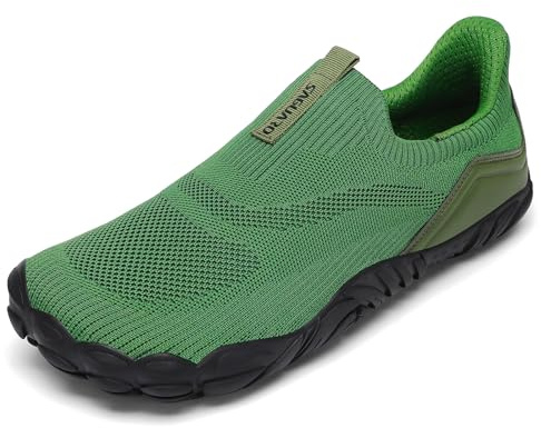 Saguaro Unisex Zapatos Barefoot Slip-On de Cinco Dedos – Calzado Minimalista para Uso Diario, Caminar, Gr.36-48