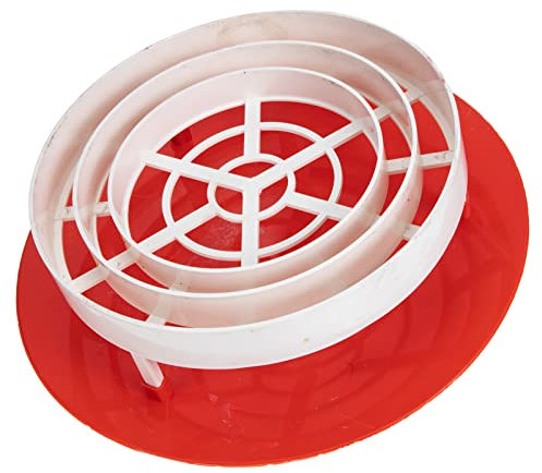 Happyyami PVC Runde Regendeckel- Entlüftungsabdeckung Alle Wetterbedingungen Oberen Runden Auspuffkappe Kaminkamerabdeckung Ersatzzubeh?r 160-250 Mm Schornsteinabdeckung