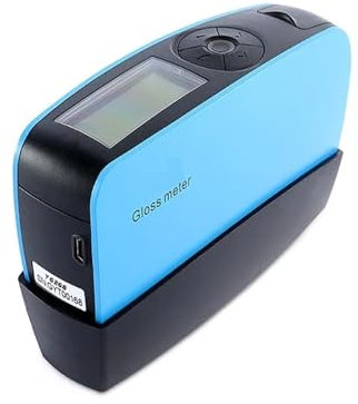 NURII Glanzmesser, Tri-Winkel 20 60 85 Grad 3 Winkel Digital Glanzmesser Tester Werkzeuge Prüfgeräte