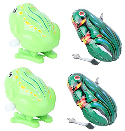 SAFIGLE Uhrwerk-Spielzeug Eisenfrosch-Spielzeug Kinderspielzeug Sicher Und Bequem Dekorativ Unisex-Spielzeug Für Kinder