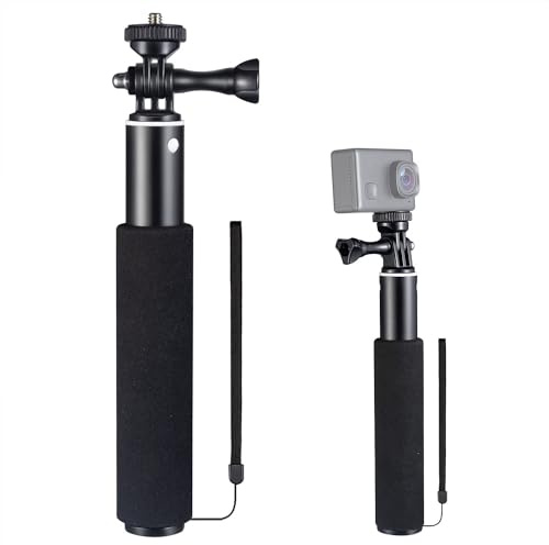 WOLFANG Action Camera Selfie Stick Compatible with Action Camera Wolfang/Surfola