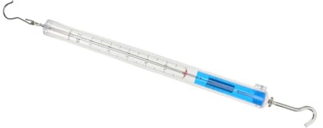 Gatuida Federwaage 2,5 n Newton Kraftmessgerät Hängende Zylinderfederwaage Für Physik Experimente Präzise Messung Stabil Und Langlebig Für Unterricht