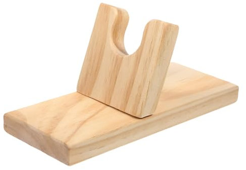 WHAMVOX Heißkleber Sprühständer Aus Holz Mit Befestigungsgestell Platzsparendes Selbstgemacht Holzregal Für Heißklebesprüher Handgefertigter Sockel Für Einfache Montage Und Transport