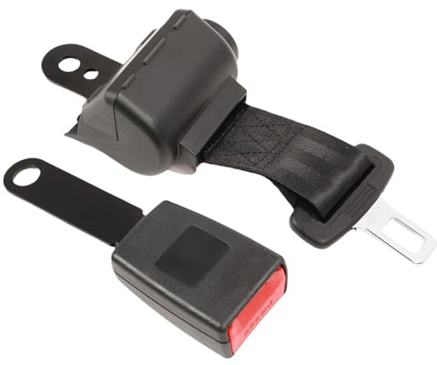 Bewinner Cintura di Sicurezza del Carrello Elevatore Funiversale, Cinghia di Sedile Retrattile di Sostituzione del Sedile Orklift, Regolabile a 41 Pollici di Materiale Addominali per