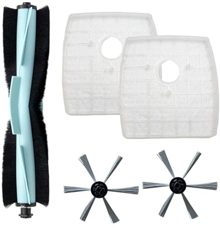 Hauptbürsten-Seitenfilter-Set, for Staubsauger M690 WAP W310, Ersatzzubehör zur Entfernung von Tierhaaren