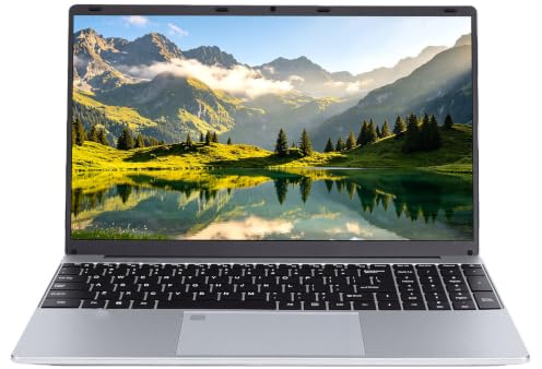 Tangxi Laptop 2K HD da 15,6 Pollici, Notebook SSD da 8 GB RAM 128 GB, Supporto Laptop Portatile per 11 Pro, Retroilluminato con Tastierino Numerico, per Studenti, Scuole Aziendali, (EU)