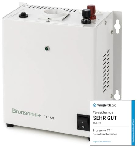 Bronson TT 1000 Transformateur d'Isolement Transfo de Séparation Tore 1000W