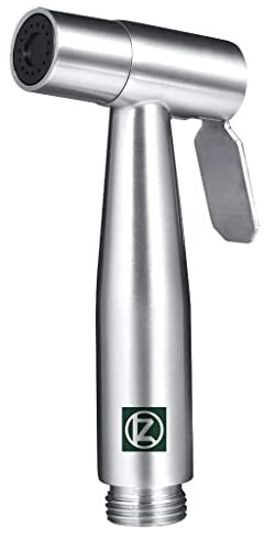 Hand Held Bidet Spray, 304 Stainless Steel Toilet Sprayer for Cloth Nappy Cleaning and Personal Hygiene (UK Compatible)