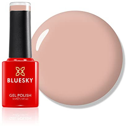 Bluesky Gel Nail Polish, Picnic Time, Mini, SS2004, Nude, Pink, Long Lasting, Chip Resistant, 5ml (Requires Drying Under UV LED Lamp)