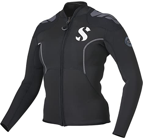 SCUBAPRO Everflex Yulex Dive Long Sleeve Top, Women, 3mm, XL
