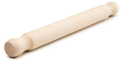 EVERYJOY Mattarello in legno di faggio (marrone, 40 cm Ø 4 cm)