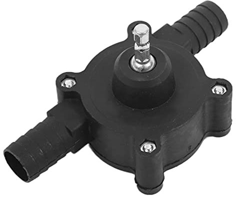 Pompe de forage Mini pompe de forage électrique pompe à courant continu manuelle main noire Micro pompe de transfert d'eau auto-amorçante pompe de forage électrique