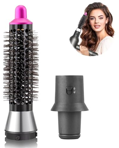 Chuancheng Brosse volumisante ronde 20 mm et adaptateur pour sèche-cheveux Dyson Supersonic HD01 HD02 HD03 HD04 HD08 Accessoires pour Dyson Airwrap HS01/HS05