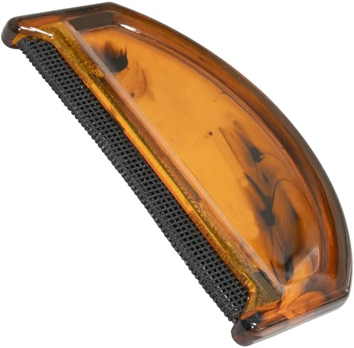 AERZETIX - C70224 - Spazzola pettine anti-pilling manuale anti-polvere anti-pelo 76x44mm - pelucchi poltrona moquette divano sedile auto abiti raccogli capelli antistatico