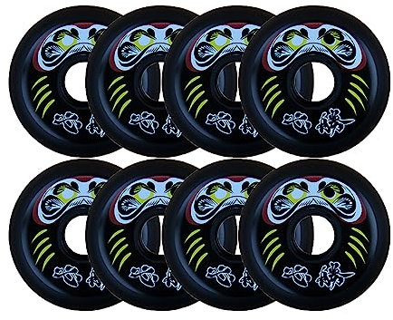 Skateboard-Räder, 8er-Pack, Inline-Rollschuh-Räder für den Innenbereich, 85A-Roller, Rollschuh-Räder für den Innenbereich, Ersatz-Rollschuh-Räder für den Außenbereich