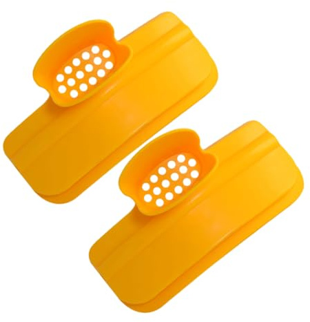 Cabilock 2pezzi Imbuto in Silicone Resistente Al Calore Per Versare Zuppa Sul Bordo Della Pentola Anti-perdita e Riutilizzabile Adatto Per Pentole, Tegami e Ciotole Di Varie Dimensioni Faci