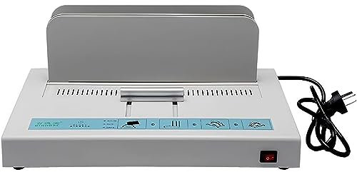 Elektrischer Buchbinder 1–50 mm Bindestärke – A4 automatische Bindemaschine für Ausschreibungen, Versicherungsverträge, Berichte