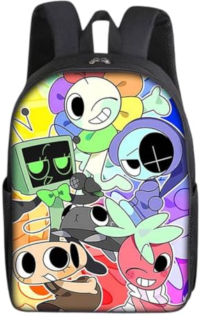 3D Cartoon Backpack-Large Capacity School Bag,Back to School Gift for Kids | Adjustable shoulder straps,lightweight & durable.Perfect for school,travel,daily use.Great birthday gift for boys & girls