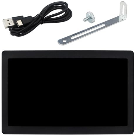 Boîtier PC USB avec luminosité réglable - Intégration transparente avec plusieurs systèmes - Écran secondaire de bureau de 12,7 cm/17,8 cm pour PC