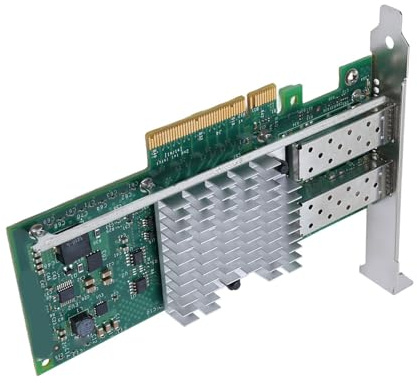 LUCKDANO 10GBPS Dual Port SFP+ Server Network Tarjeta 82599 Adaptador Ethernet 10g para Transferencia de Datos de Alta Velocidad en Entornos de Servidor