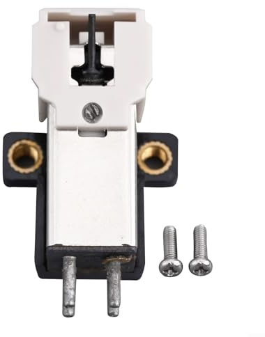 Helilyco AT3600L Replacement Stylus Cartridge for Audio-Technica and MM Turntables Black