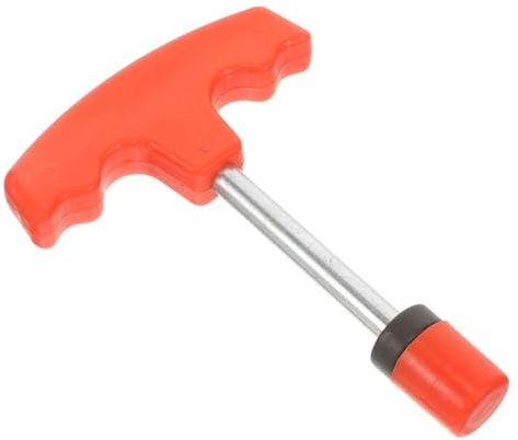 ERINGOGO Sacabocados Riego por Goteo de Plástico Rojo Diseño Ergonómico para Jardinería, Herramienta Perforadora de Mangueras Adecuado para Huertos y Camas de Flores