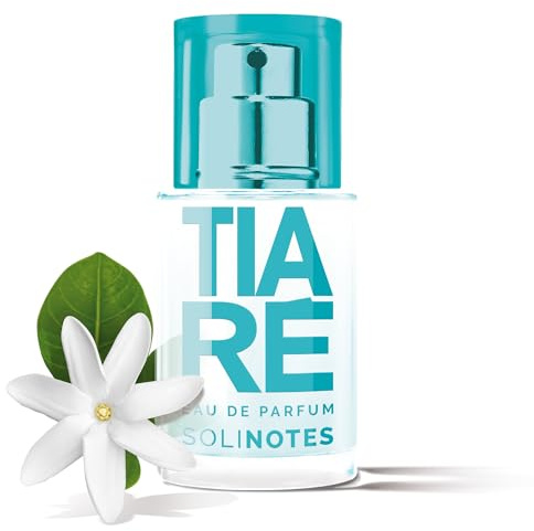 Parfum Femme SOLINOTES Tiaré - Eau De Parfum | Fragrance Florale et Apaisante - Cadeau Parfait pour Elle - 15 ml