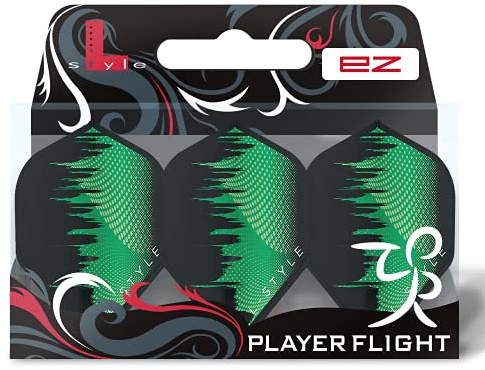 Lstyle Dart Flights: L1 Pro/Kami/EZ Standard - für Soft Tip und Steel Tip Darts