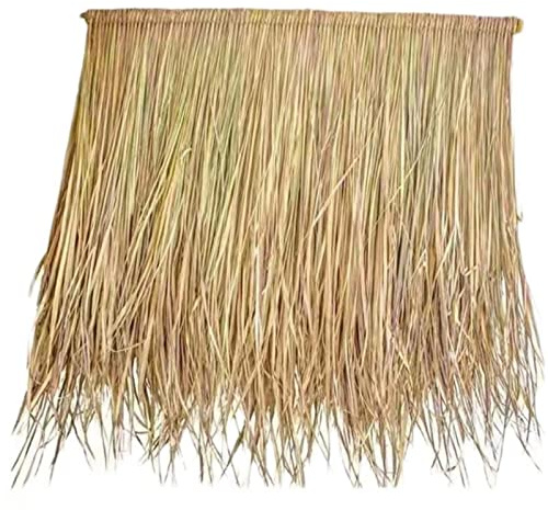 KLHGDM Strohdachziegel, Natürliches Sanitäter, Künstliches Dachdach, Mexikanische Palme, Die Thett-Runner, Park Am Meer Szenische Dekoration, Für Pavillon/Terrasse/Schatten(Size:6pcs)