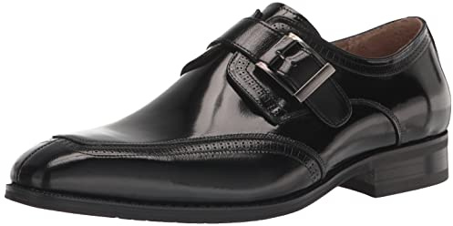 Stacy Adams Garven Monk Strap Black 7.5 M