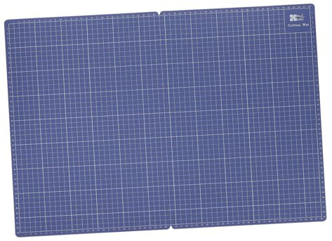 EXCEART Selbstheilende Klapp-schneidematte Für Scrapbooking Tragbare Bastel-schneidematte Mit Mattierter Oberfläche Rutschfest Und Abwaschbar