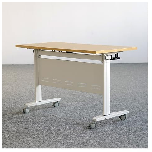 Konferenztisch Klappbar,Schreibtisch Mit Rollen,Mobiler Klappschreibtisch,Besprechungstisch Klappbar,Mobiler Schulungstisch,Klapp Schulungs Seminartisch,Arbeitstisch Klappbar Für Zuhause Klassenzimmer