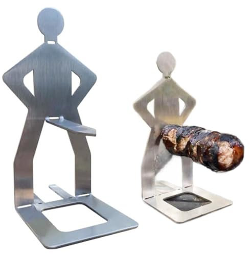 SIRLOMU 1 PCS Set di accessori per barbecue, funzione posate da barbecue integrata, accessori per barbecue a carbonella e a gas, strumenti di cottura, posate da barbecue multifunzionali