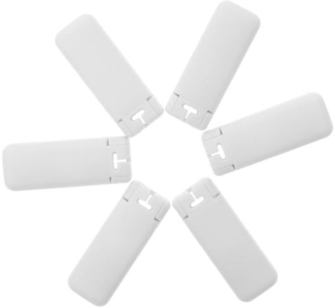 Mikikit Repuesto para Plisadas Soporte De Fijación Accesorios para Cortinas Verticales Juego Completo