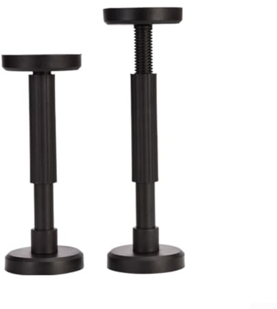 Yuanpgky Brandname Barre de support télescopique, 18-45 cm, support de levage réglable pour installation d'armoires de cuisine et de salle de bain, construction en nylon avec 100 kg