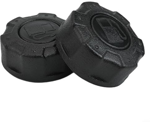 Tankdeckel für Rasenmäher, MS139-42, kompatibel mit AL-KO PRO QSS OHV Loncin LC-Serie, Ersatzteil 411919 170870094-0001, schwarz, sichere Passform, einfache Installation, 2 Stück