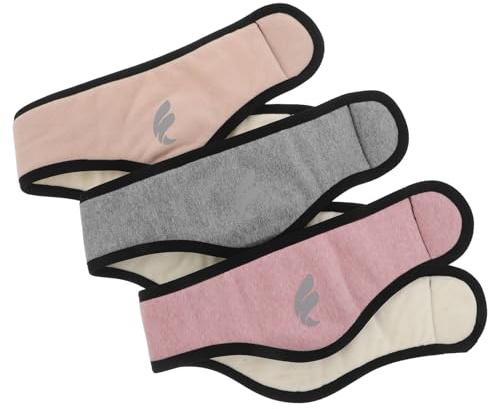 Healeved Cuffie Antirumore per Dormire 3 Pezzi Fascia Regolabile e Design Antiscivolo Paraorecchie Insonorizzate Morbide per Uomini e Donne per Viaggio Ufficio e Ambienti Rumorosi